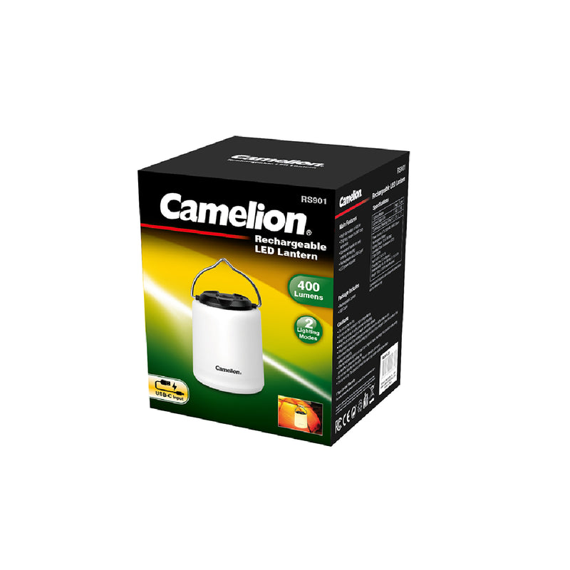 Camelion Rechargeable LED Lantern RS901 - Black