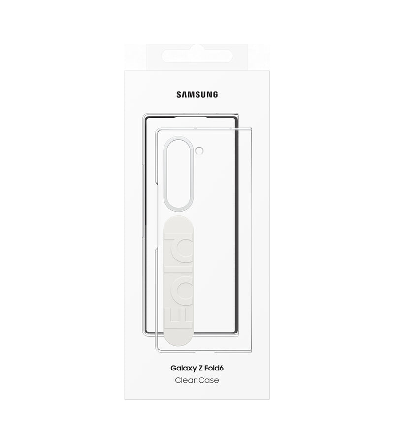 Samsung Galaxy z Fold6 silicone case - Clear Case