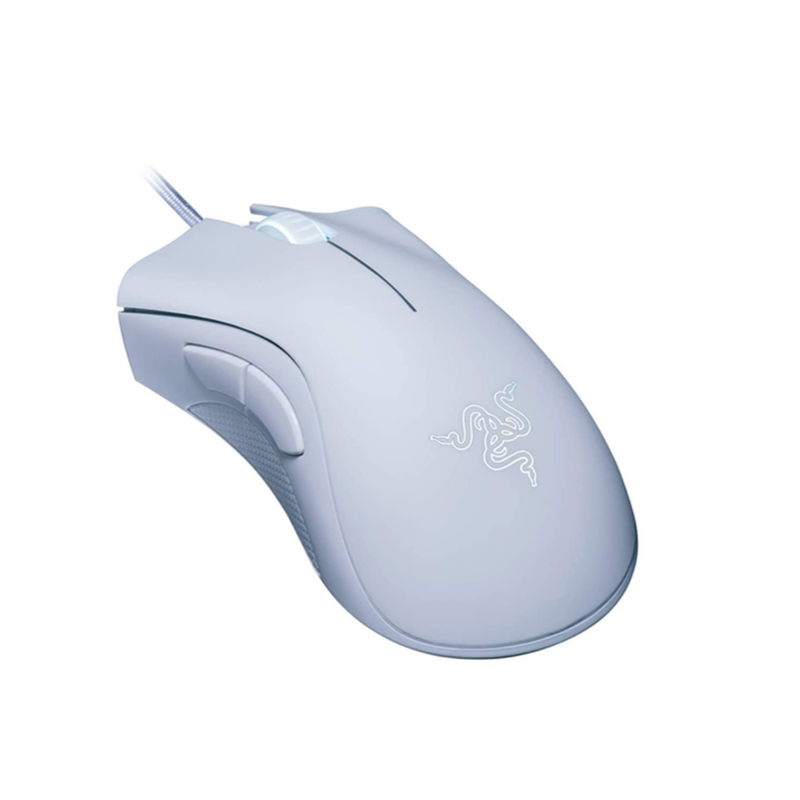 Razer DeathAdder Essential gaming mouse with 6,400 DPI - White