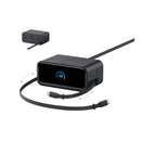 أنكر نانو محطة شحن 100 واط  6 في 1 مع كابل USB-C قابل للسحب - أبيض