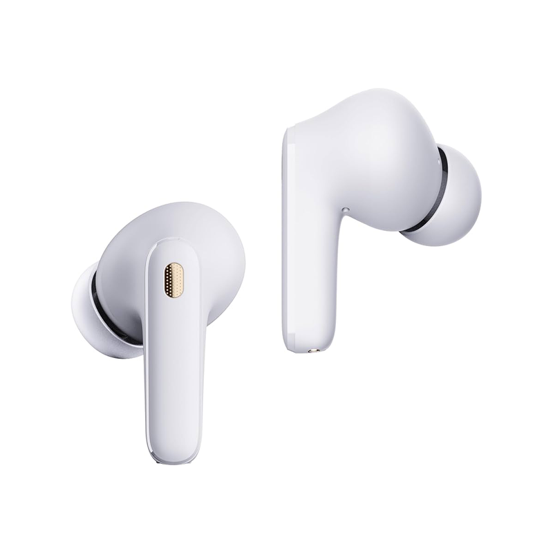 itel Earbuds T11, 10mm Drivers, 4 Mic ENC, BT 5.3, Upto 40 Hours Playback, IPX5 - White