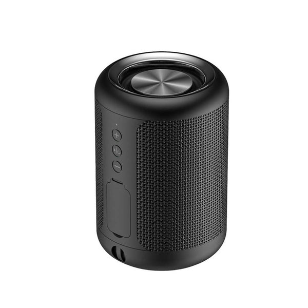 Porodo Soundtec Bluetooth Speaker 8 Hours Playtime Deep Bass Flexible Audio Input IP65 Water-Resistant  - Black