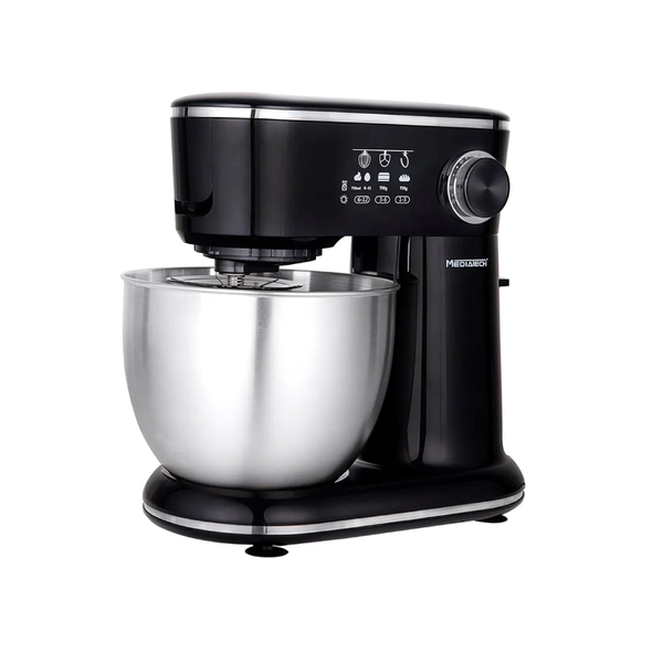 MediaTech Stand Mixer 1200w-5.5L (MT-STM502) - Black/Silver