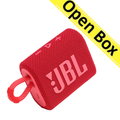JBL GO 3 Portable Bluetooth Speaker - Red