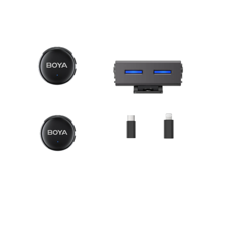 Boya Boyalink 3 Al-Powered Button-Sized Wireless Micro Phone 3-3