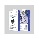 ناين 4 في 1 كابل مغناطيسي يو أس بي إلى لايتنج 1 متر  - أسود 