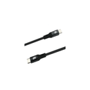 ناين ديو لينك كابل 60 واط كابل من تايب-سي الي تايب-سي - أسود