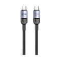 Nine Ultra Starlink Fast Charging Cable 60W Type-C to Type-C 1m - Black