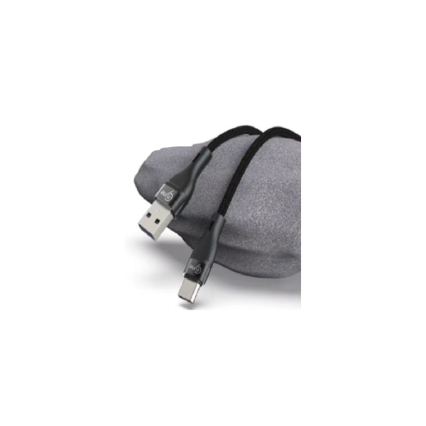 Nine 3A Supersonic Fast Charging Cable 18W USB to Type-C 1m - Black