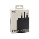 CMF By Nothing 3-in-1 Power 140w Gan Fast Charger - Black