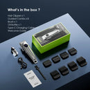 ماكينة قص الشعر أورايمو OCL-550 - فضية | مدة تشغيل ٢٤٠ دقيقة، شاشة LED وشفرات ذاتية الشحذ