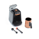 Okka Arzum Rich Spin Pro Plus OK0038-0400 | Copper Turkish Coffee Machine | 2-Pin Plug | Advanced Foam Technology