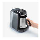 أوكا أرزوم ريتش سبين برو بلس OK0038-0500 | ماكينة قهوة تركية كروم | تصميم أسود | قابس ثنائي السنون | تقنية جيت برو