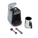 أوكا أرزوم ريتش سبين برو بلس OK0038-0500 | ماكينة قهوة تركية كروم | تصميم أسود | قابس ثنائي السنون | تقنية جيت برو