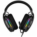 أونيكوما X12 سماعة ألعاب RGB، صوت عالي الدقة 40 ملم، ميكروفون بزاوية 360 درجة، راحة من الميموري فوم