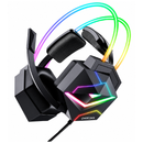 أونيكوما X20 سماعة الألعاب RGB بخاصية إلغاء الضوضاء - أسود