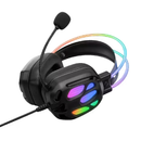 Onikuma X89 RGB Gaming Headset, 360° Rotatable Mic, Immersive 3D Sound & Ergonomic Design