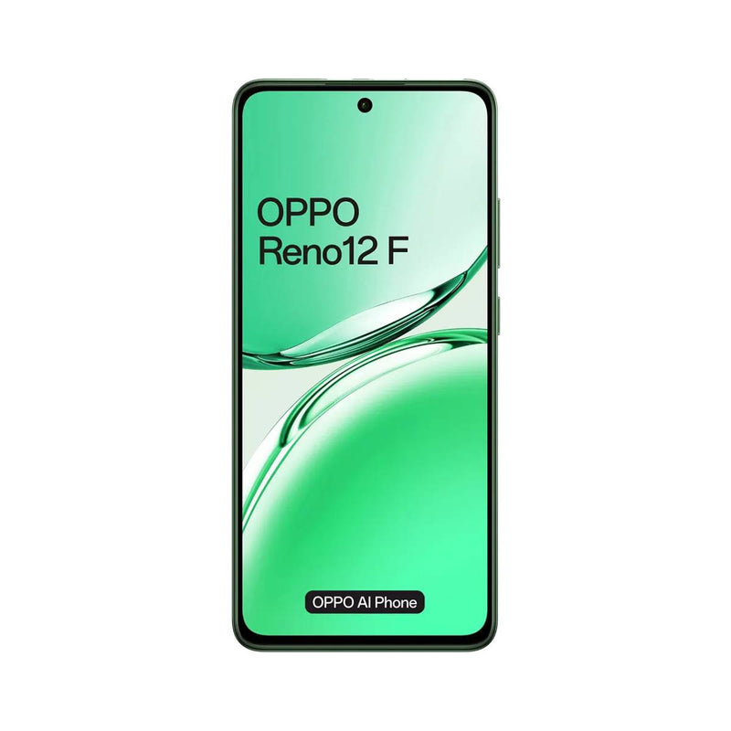 هاتف Oppo 12F ثنائي الشريحة، ذاكرة 256 جيجابايت، ذاكرة وصول عشوائي (RAM) 8 جيجابايت، يدعم شبكة الجيل الرابع - أخضر زيتوني