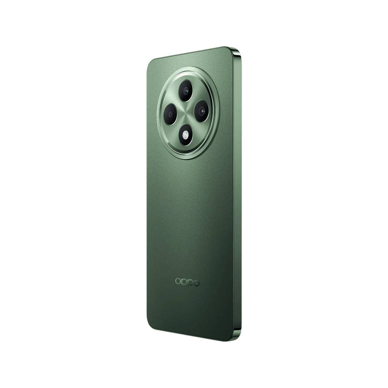 هاتف Oppo 12F ثنائي الشريحة، ذاكرة 256 جيجابايت، ذاكرة وصول عشوائي (RAM) 8 جيجابايت، يدعم شبكة الجيل الرابع - أخضر زيتوني