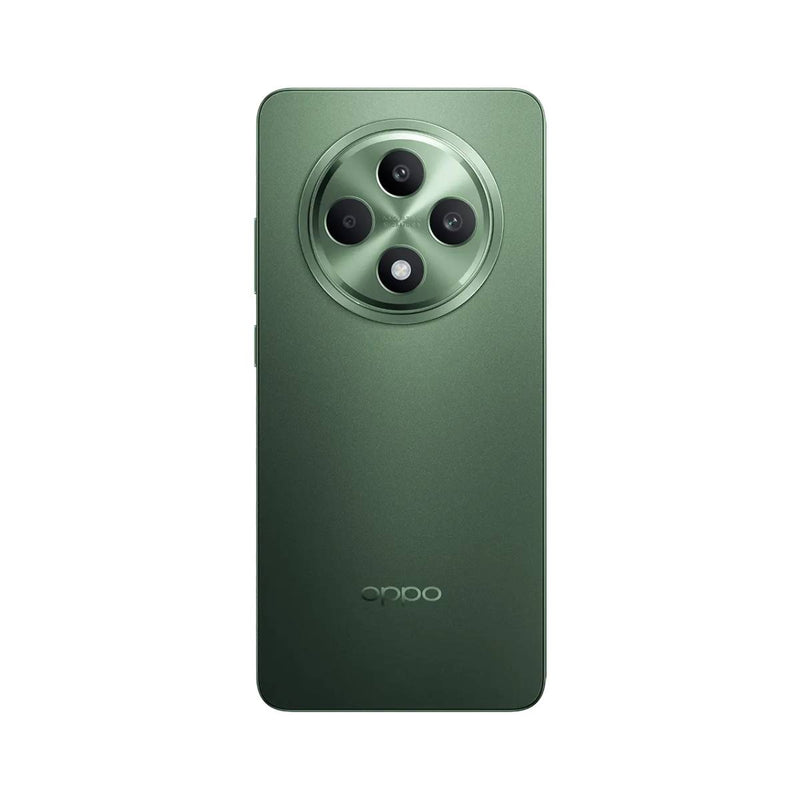 هاتف Oppo 12F ثنائي الشريحة، ذاكرة 256 جيجابايت، ذاكرة وصول عشوائي (RAM) 8 جيجابايت، يدعم شبكة الجيل الرابع - أخضر زيتوني