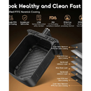 Oraimo OAF-502A 9L 1600W Dual Side Heating at 230°C Flip Free Design - Black