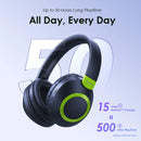 Oraimo BoomPop2S ENC Over-Ear Wireless Headphones - Nebule Blue