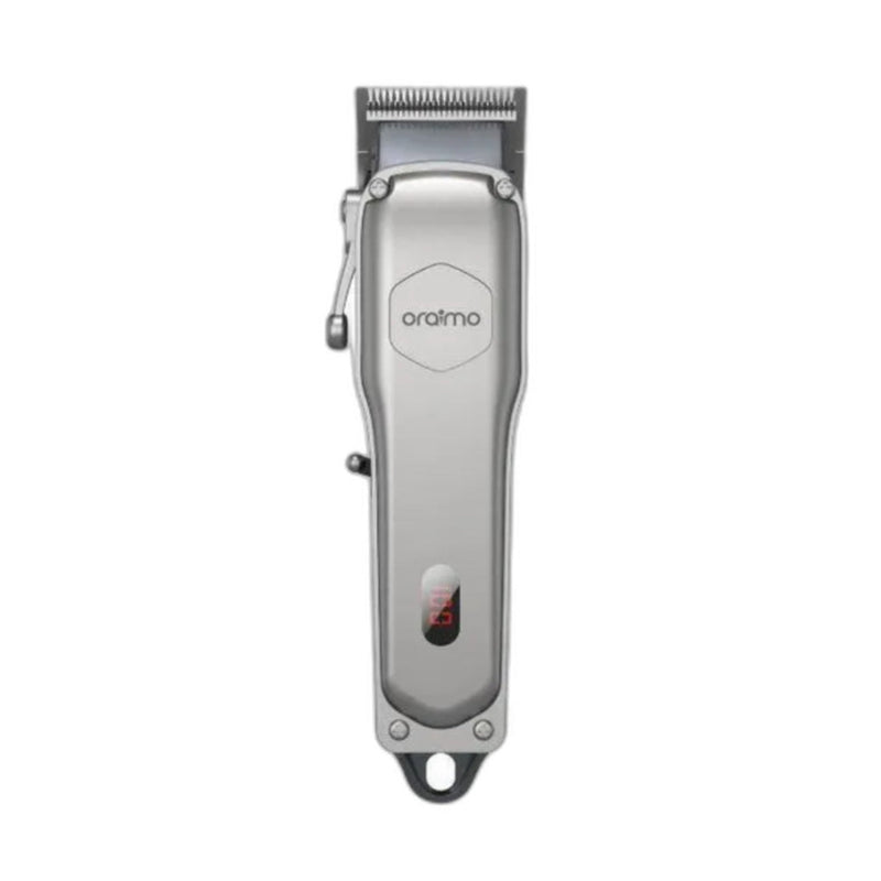 Oraimo Clipper Precise Blades for All Hair Types, 2.5 hrs Runtime, LED Screen Display - OPC-CL30 - Silver
