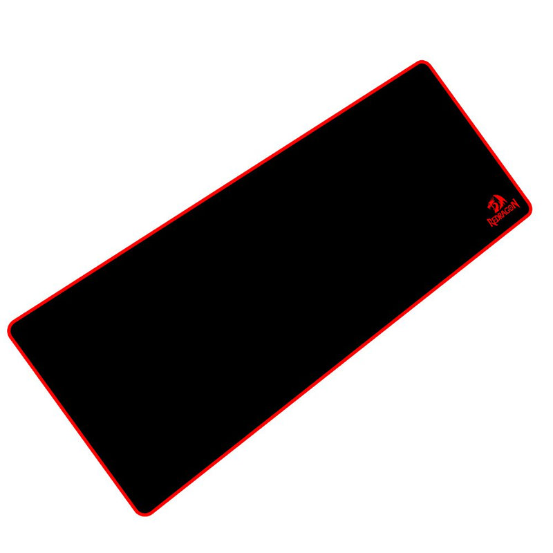 Redragon P003 Suzaku Huge Gaming Mouse Pad Mat with  Silky Smooth, Non-Slip Backing, Waterproof Surface - Red/Black