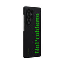 سامسونج جالاكسي S25 ألتر بيكاتا جراب منسوجة باللمس، بدون مشكلة - أسود