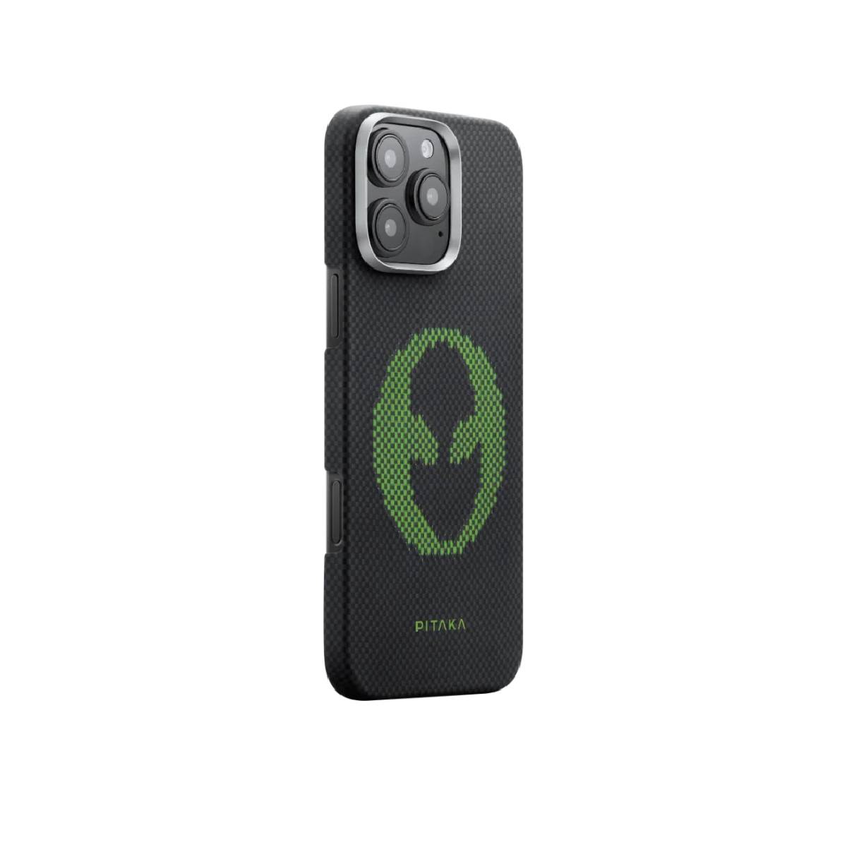 PITAKA Tactile Woven Case iPhone 16 Pro Max - Black