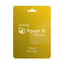 Power BI Premium 100 User – 1 Year Bind Key Activation For Personal Microsoft Account