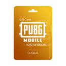 PUBG Mobile Recharge Voucher – (60 to 40500 UC)