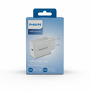 شاحن حائط فيليبس DLP2629CW USB-C محول الاتحاد الأوروبي 20 وات - أبيض