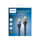 فيليبس ديليفر فيديو UHD بدقة 4K بمعدل تحديث 60 هرتز مع تجربة صوتية غامرة - رمادي