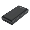 Philips DLP7721C, Power Bank 20W, 2 USB-A Ports, 1 Type-C Port 20,000 mAh - Black