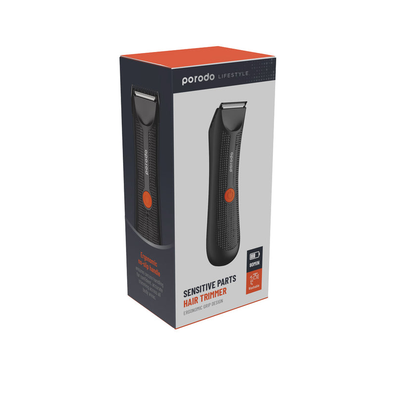 Porodo Lifestyle Sensitive Parts Hair Trimmer Ergonomic Grip Design