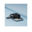 Porodo Magsafe Power Bank 10000mAh PD 20W Wireless 15W with Built-In Type-C and Lightning Cable - Black