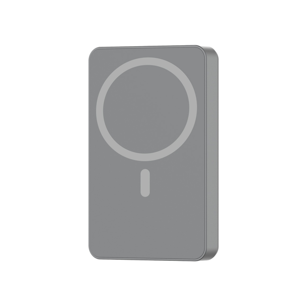 Powerology 10000mAh MagSafe Aluminum Power Bank - Dark Gray