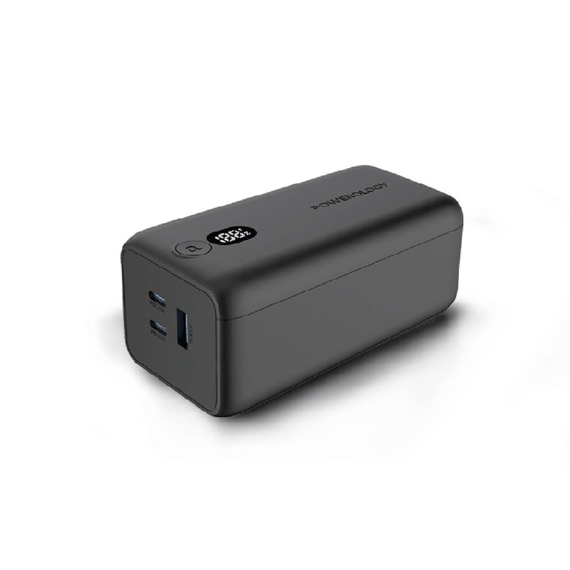 Powerology 20000mAh 65W Onyx Power Bank - Black
