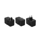 باورولوجي شاحن فائق عالمي 4 منافذ 100 وات جان - P100WPDBK - أسود