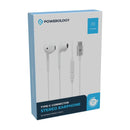 Powerology Type-C Connector Stereo Earphone 1.2M 4Ft HD Sound