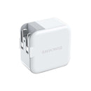 RAVPower 18W Dual Ports QC3.0 + Type-c PD - White