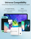 راف باور شاحن 30وات PD سريع - أبيض