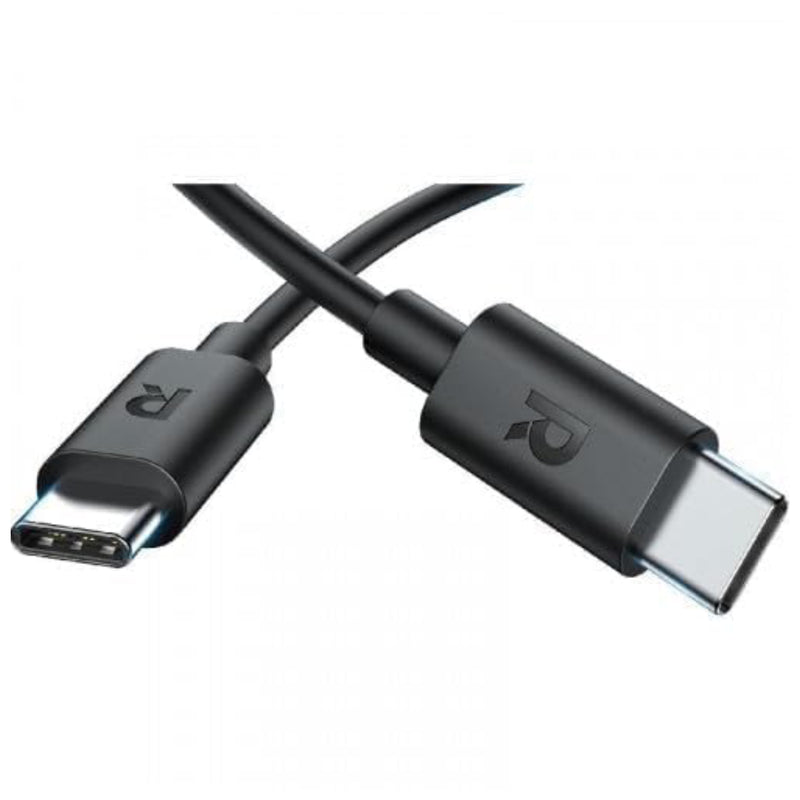 RAVPower Charging cable Type-C to Type-C 1m - Black