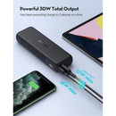 شاحن متنقل RAVPower PD Pioneer 15000mAh 30W ثنائي المنافذ USB-C - أسود