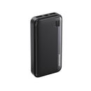 ROCKROSE HORIZON 20, 20000mAh Dual USB-A Power Bank -Black