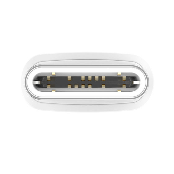 Recci Cable PD60W Type-C to Type-C 1.2M (EMI CLIPS, 48 BRAIDED WIRE) - RS13CC - White
