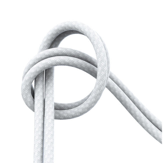 Recci Cable PD60W Type-C to Type-C 1.2M (EMI CLIPS, 48 BRAIDED WIRE) - RS13CC - White