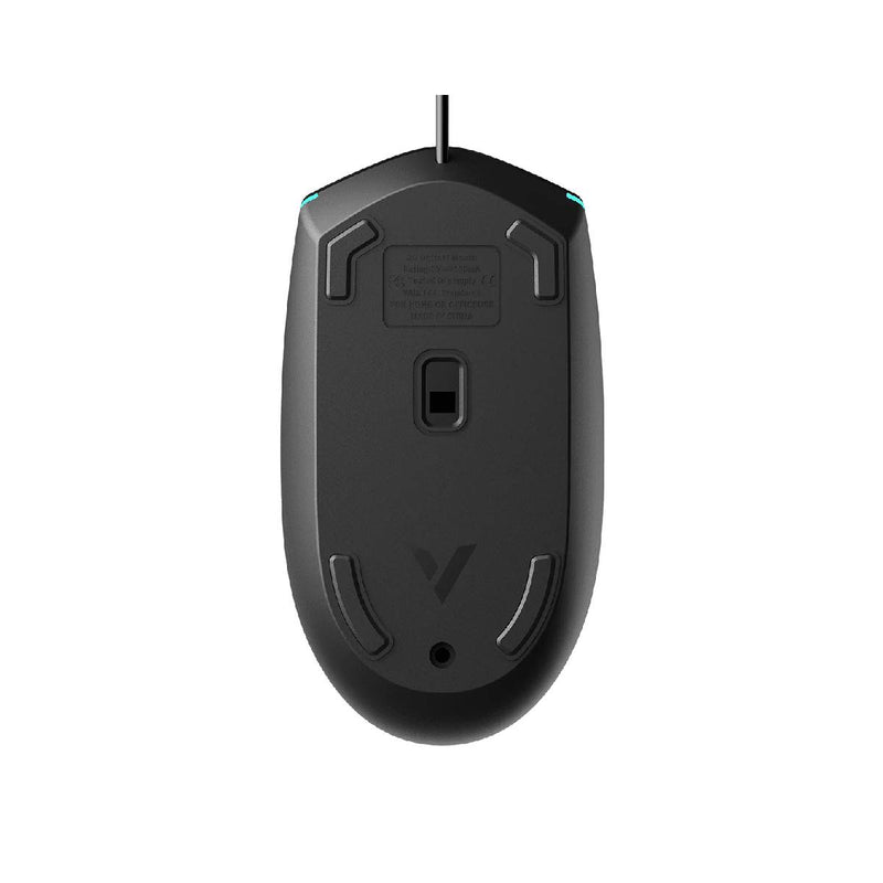 Rapoo V11S Optical Gaming Mouse - Black