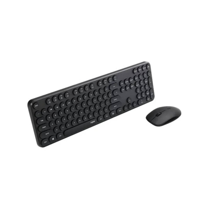 Rapoo X260S Wireless Optical Mouse - Keyboard Combo - Black